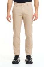 Porus Beige Chinos - Image 2